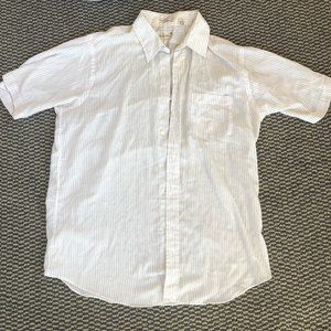 Vintage Stanley Blacker Button Down Tee Men's 16 Neck / Large